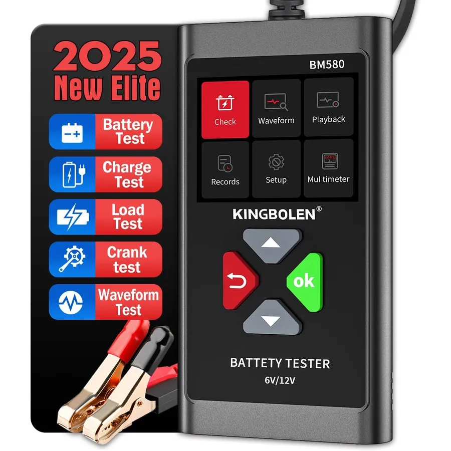 Kingbolen BM580 - tester batteria con display a colori