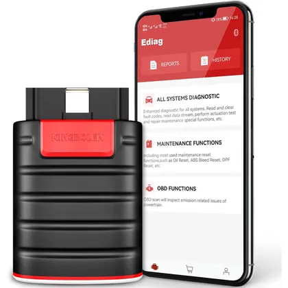Kingbolen Ediag - scanner OBD2 Bluetooth per tutti i sistemi