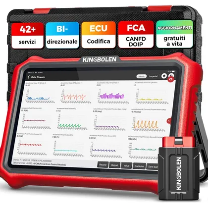 Kingbolen K8 Pro - strumento di diagnosi wireless, aggiornamenti a vita