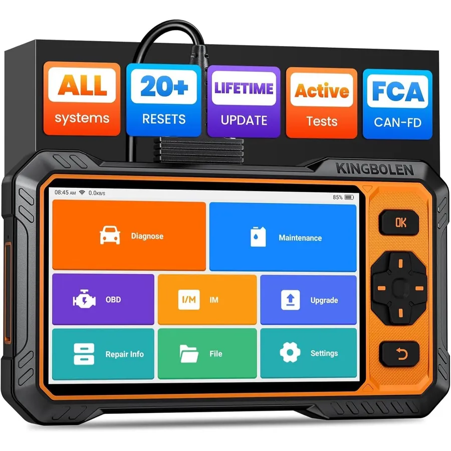 Kingbolen S6 Pro - strumento di diagnosi compatto da 6,2 pollici